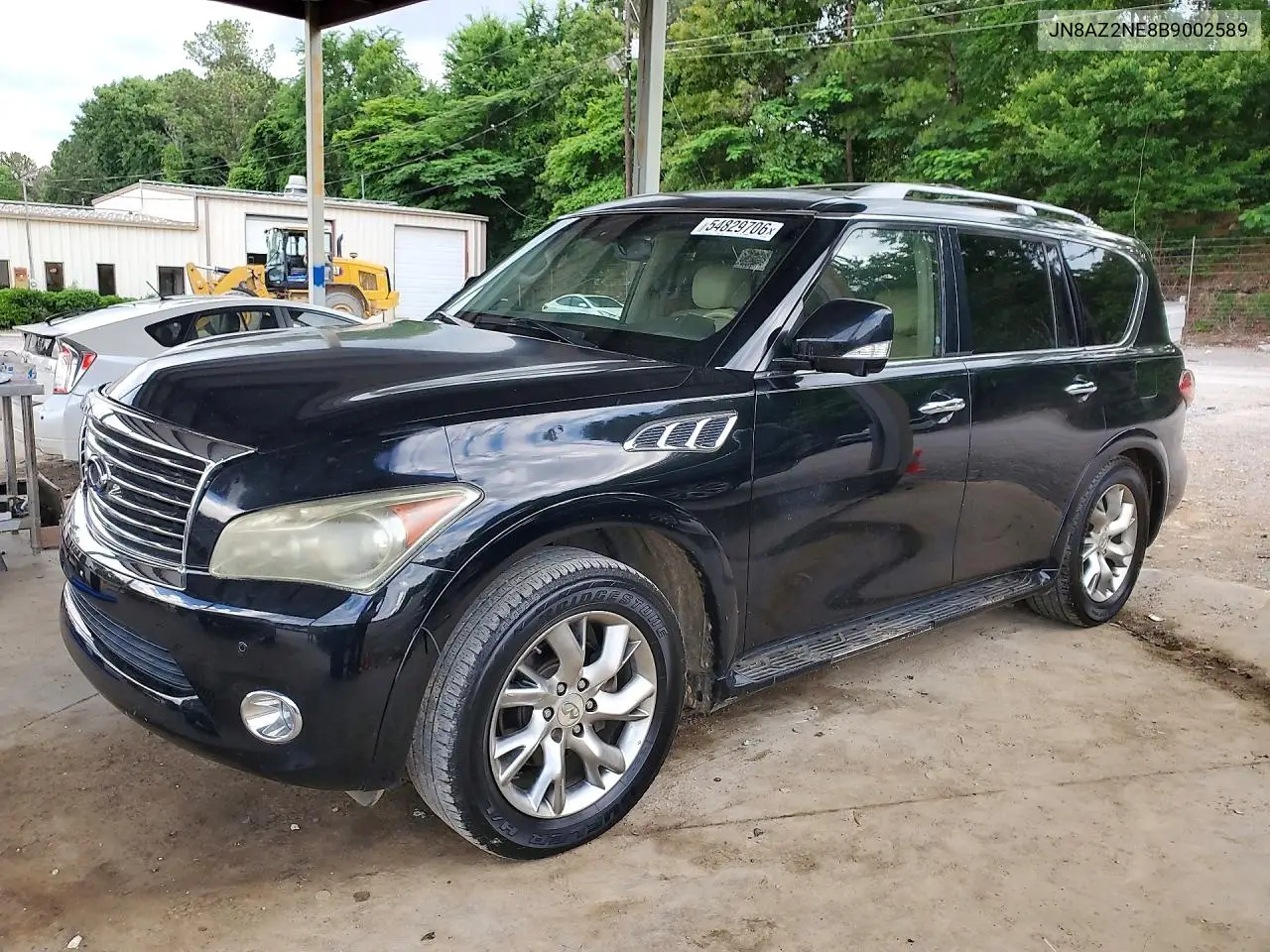 2011 Infiniti Qx56 Base VIN: JN8AZ2NE8B9002589 Lot: 54829706