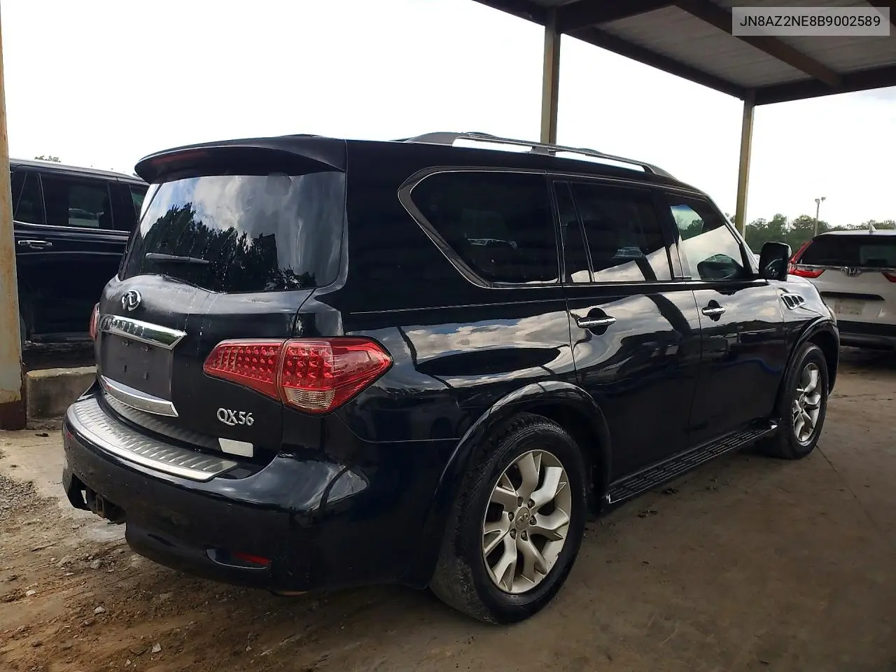 2011 Infiniti Qx56 Base VIN: JN8AZ2NE8B9002589 Lot: 54829706