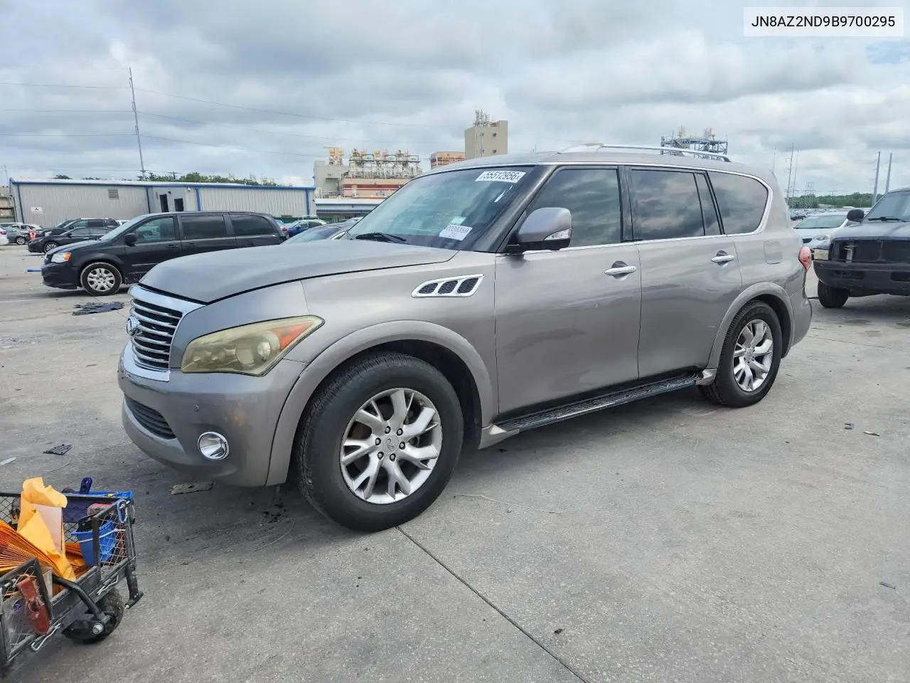 2011 Infiniti Qx56 Base VIN: JN8AZ2ND9B9700295 Lot: 55512956
