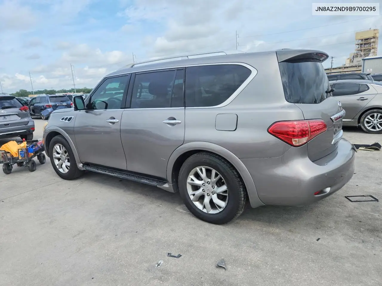 2011 Infiniti Qx56 Base VIN: JN8AZ2ND9B9700295 Lot: 55512956