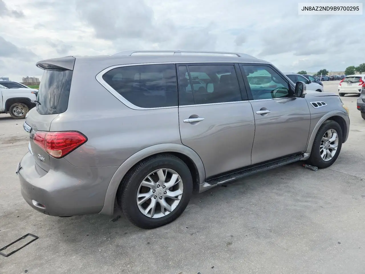 2011 Infiniti Qx56 Base VIN: JN8AZ2ND9B9700295 Lot: 55512956