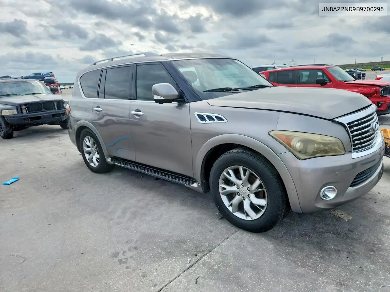 2011 Infiniti Qx56 Base VIN: JN8AZ2ND9B9700295 Lot: 55512956