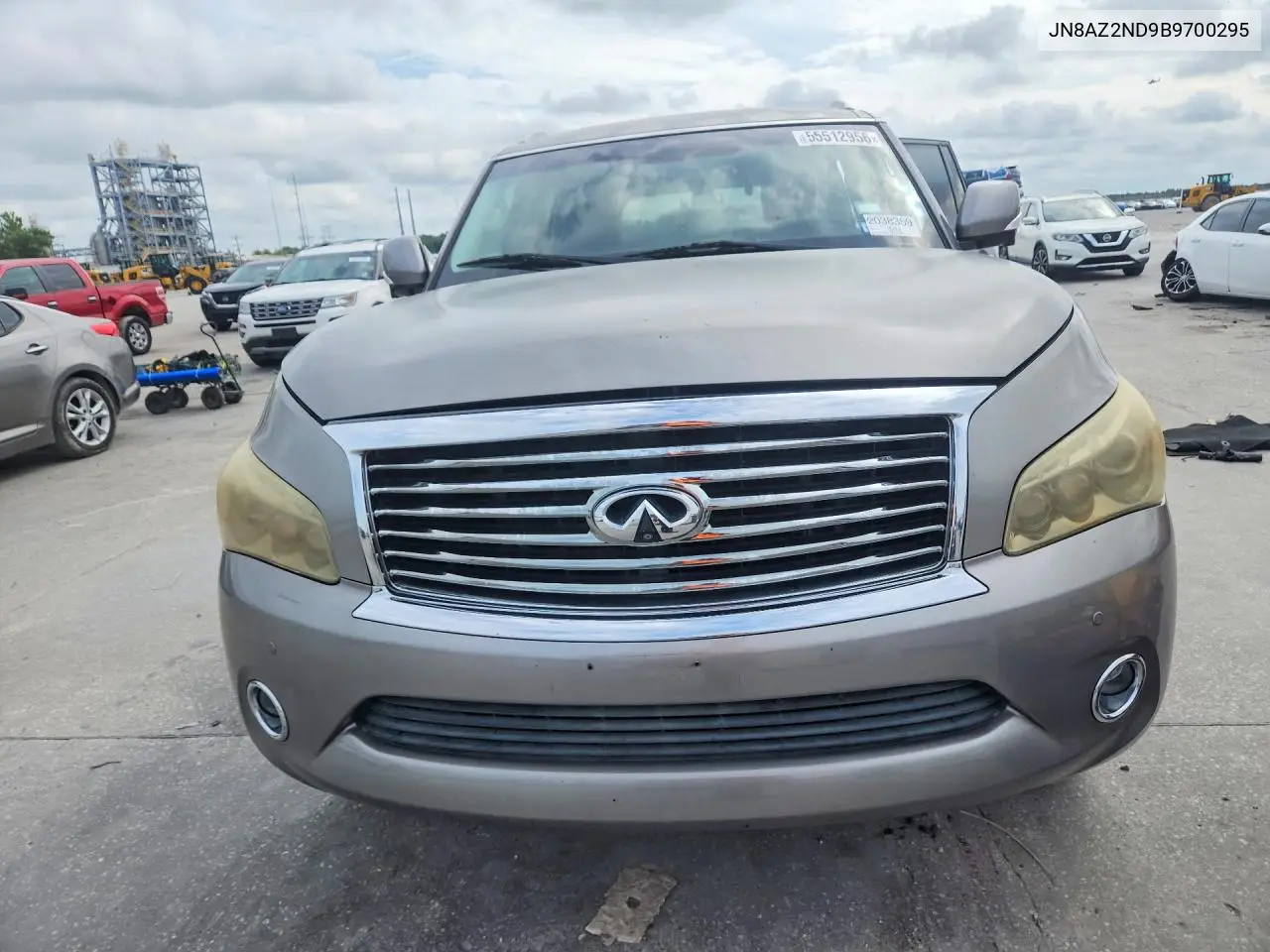 2011 Infiniti Qx56 Base VIN: JN8AZ2ND9B9700295 Lot: 55512956