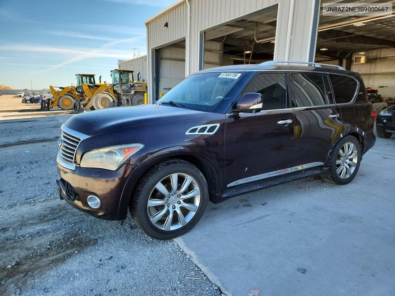 2011 Infiniti Qx56 Base VIN: JN8AZ2NE3B9000667 Lot: 57465736