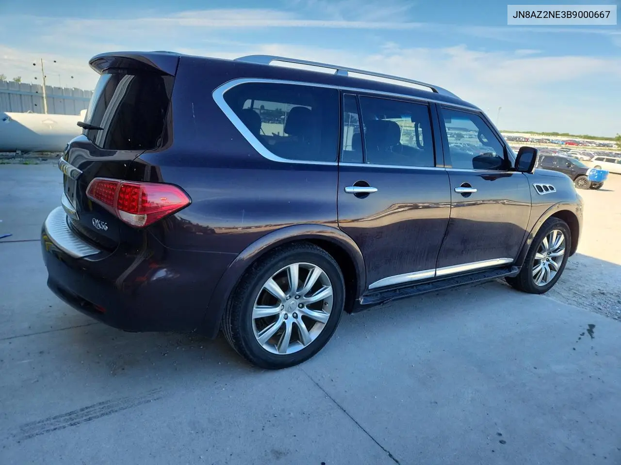 2011 Infiniti Qx56 Base VIN: JN8AZ2NE3B9000667 Lot: 57465736