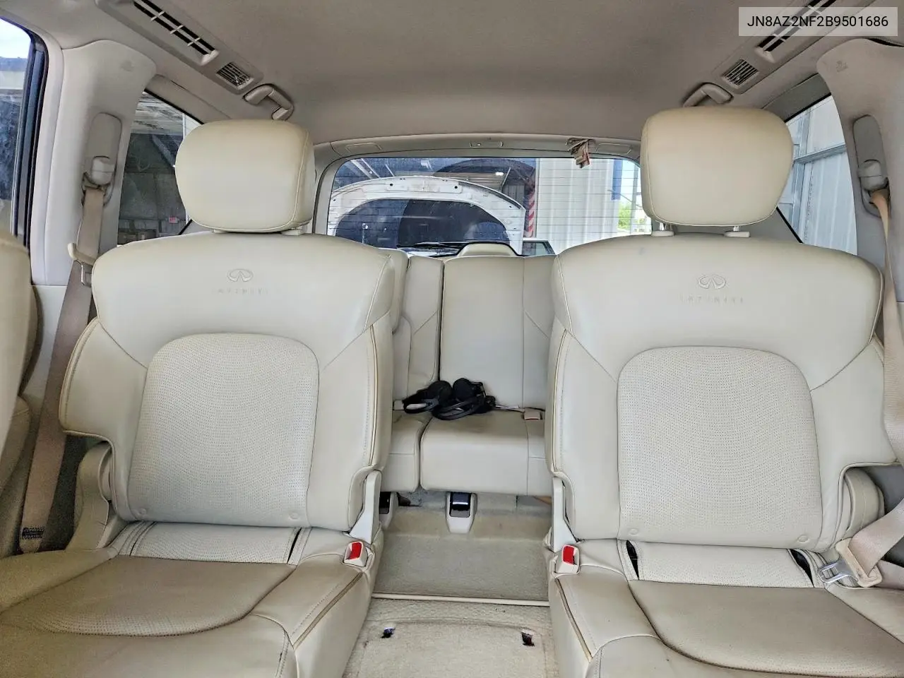 2011 Infiniti Qx56 Base VIN: JN8AZ2NF2B9501686 Lot: 57855886