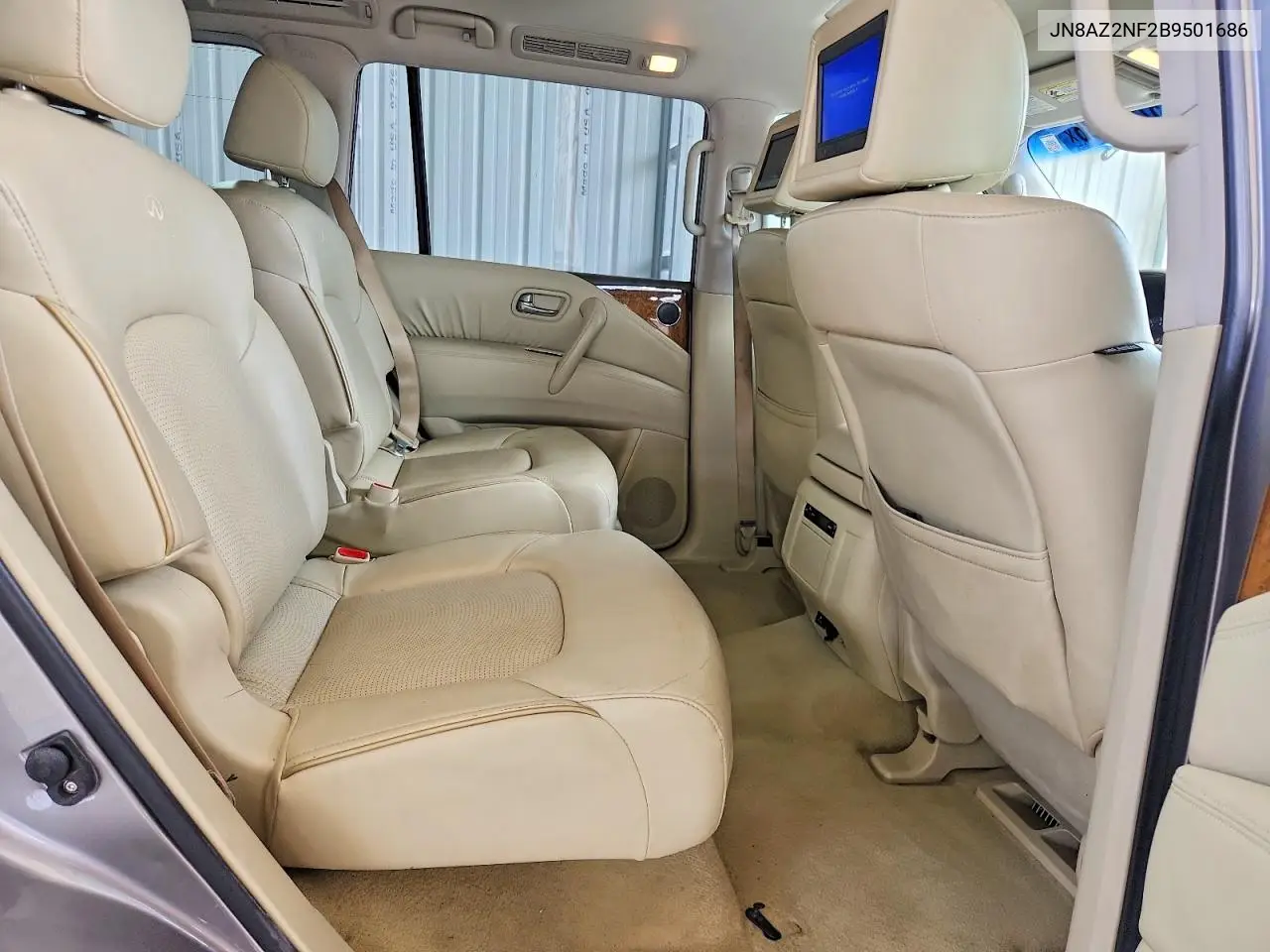 2011 Infiniti Qx56 Base VIN: JN8AZ2NF2B9501686 Lot: 57855886