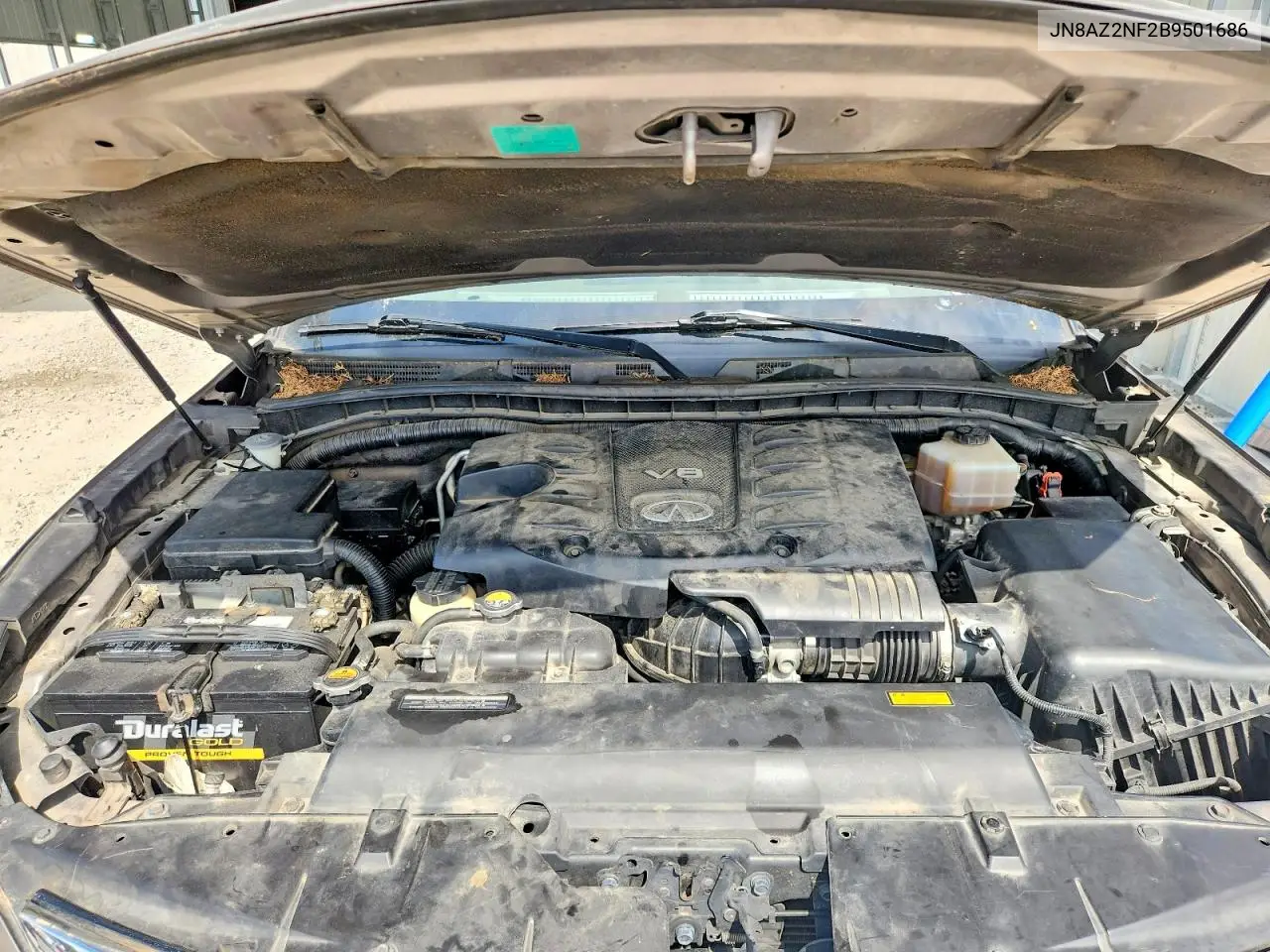 2011 Infiniti Qx56 Base VIN: JN8AZ2NF2B9501686 Lot: 57855886
