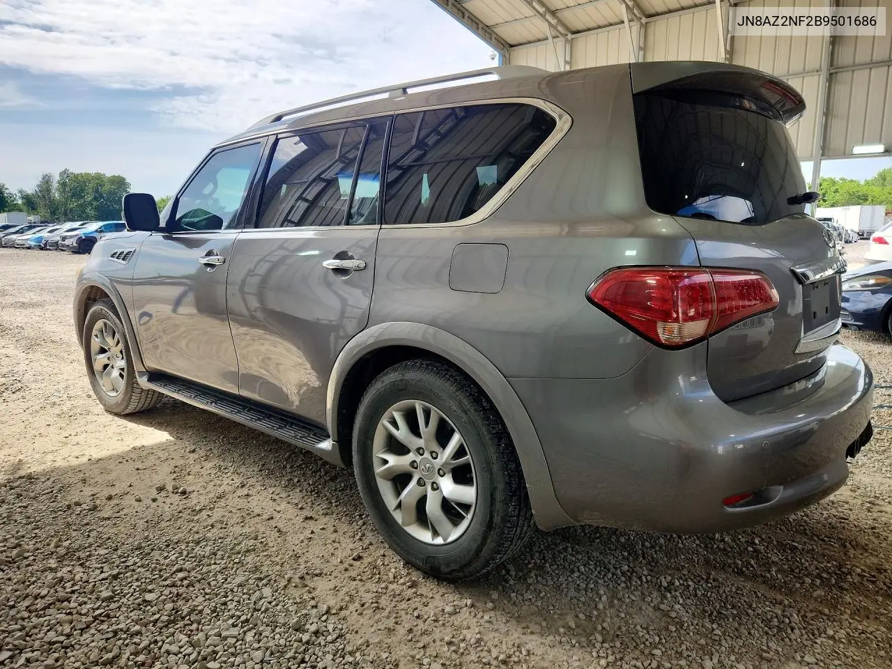 2011 Infiniti Qx56 Base VIN: JN8AZ2NF2B9501686 Lot: 57855886