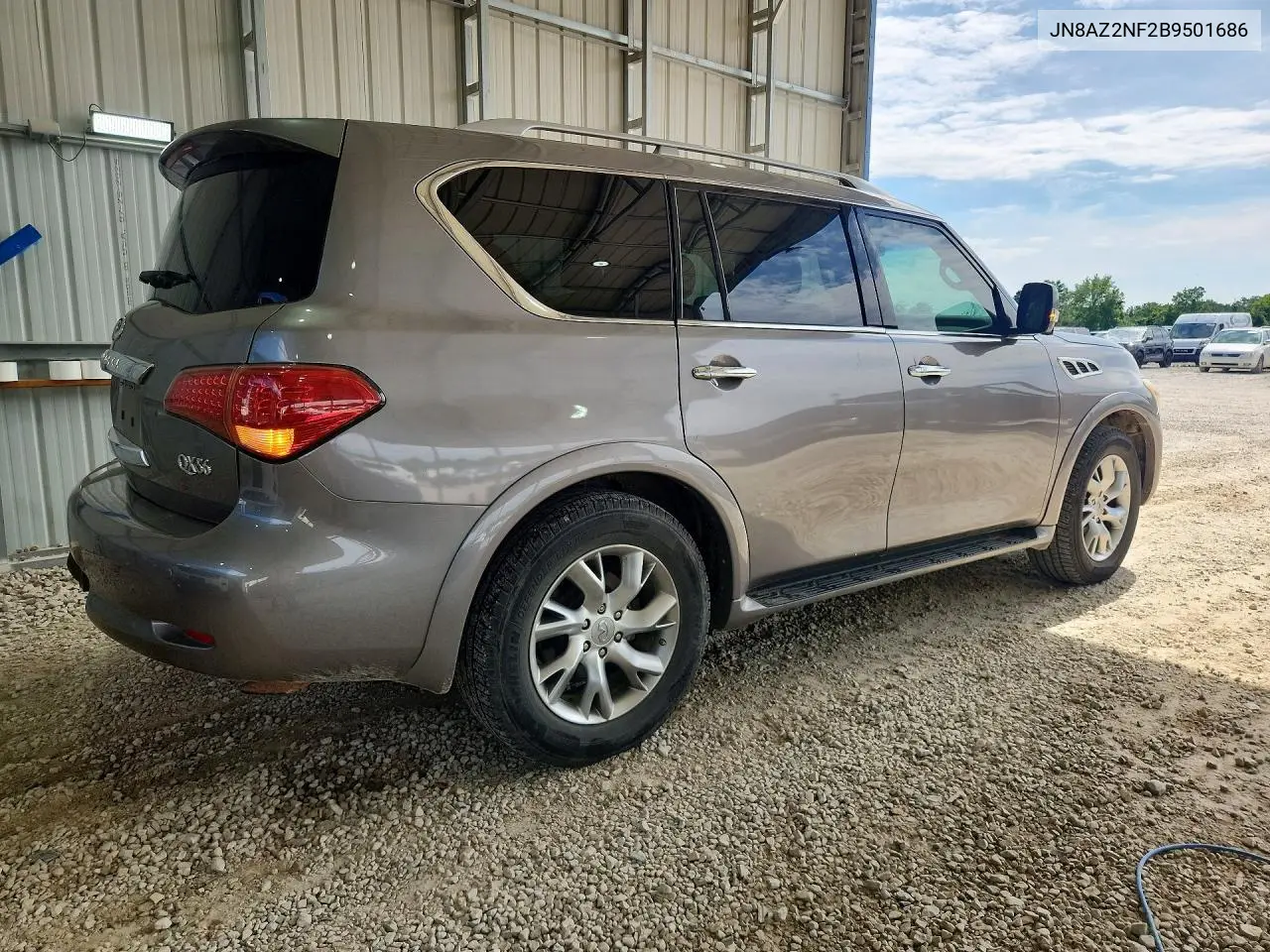 2011 Infiniti Qx56 Base VIN: JN8AZ2NF2B9501686 Lot: 57855886