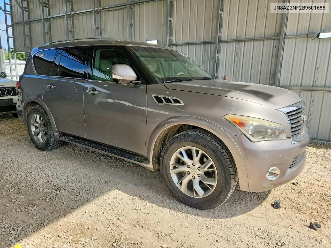 2011 Infiniti Qx56 Base VIN: JN8AZ2NF2B9501686 Lot: 57855886