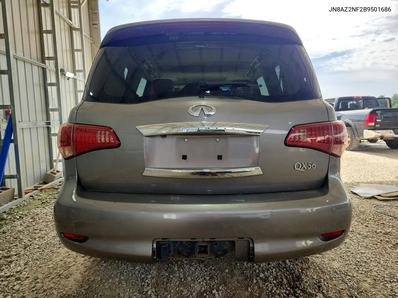 2011 Infiniti Qx56 Base VIN: JN8AZ2NF2B9501686 Lot: 57855886