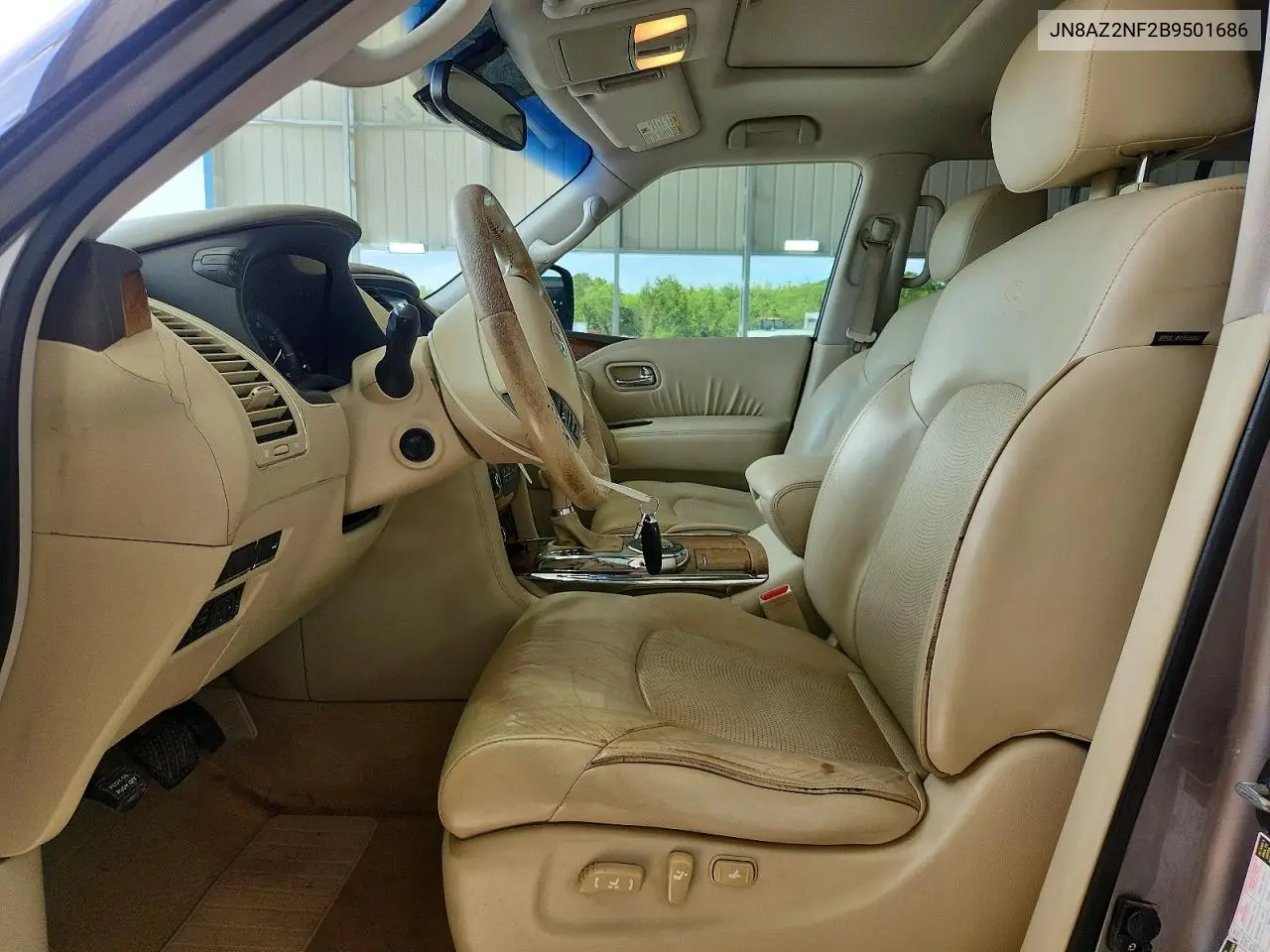 2011 Infiniti Qx56 Base VIN: JN8AZ2NF2B9501686 Lot: 57855886