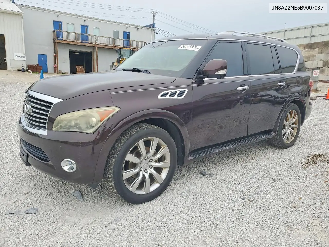 2011 Infiniti Qx56 Base VIN: JN8AZ2NE5B9007037 Lot: 58063076