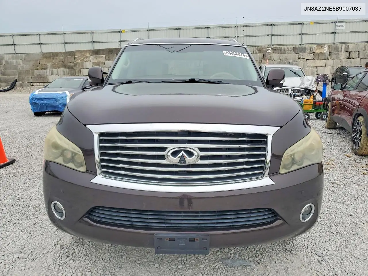 2011 Infiniti Qx56 Base VIN: JN8AZ2NE5B9007037 Lot: 58063076