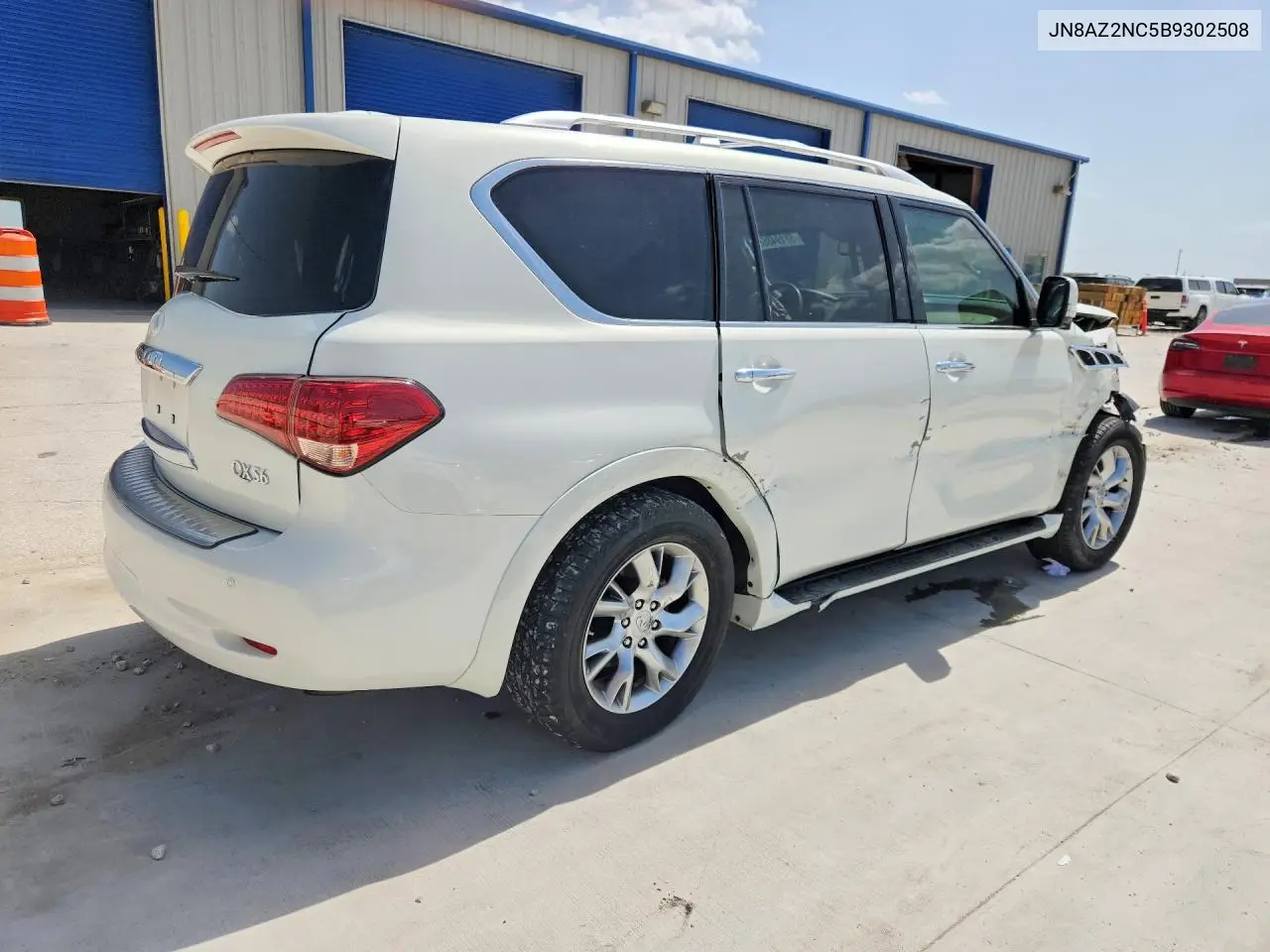 2011 Infiniti Qx56 Base VIN: JN8AZ2NC5B9302508 Lot: 58194856