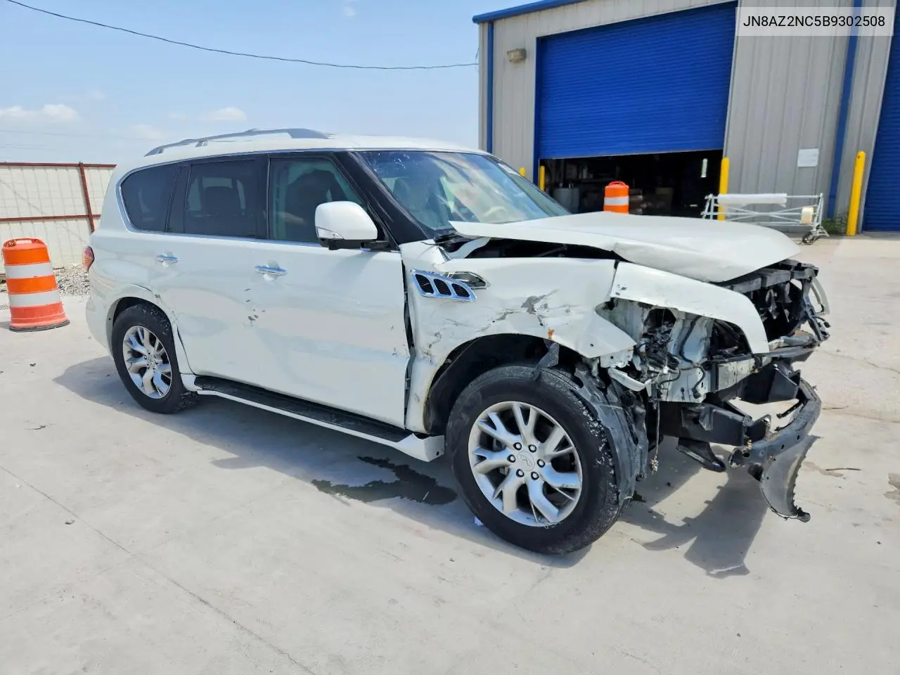 2011 Infiniti Qx56 Base VIN: JN8AZ2NC5B9302508 Lot: 58194856