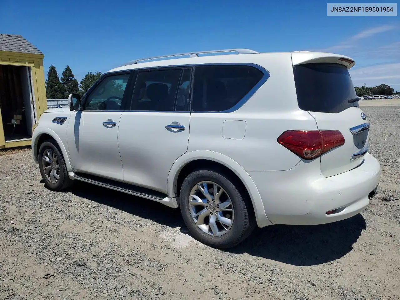 2011 Infiniti Qx56 Base VIN: JN8AZ2NF1B9501954 Lot: 59168666
