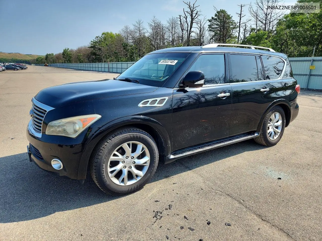 2011 Infiniti Qx56 Base VIN: JN8AZ2NE5B9005501 Lot: 59553746