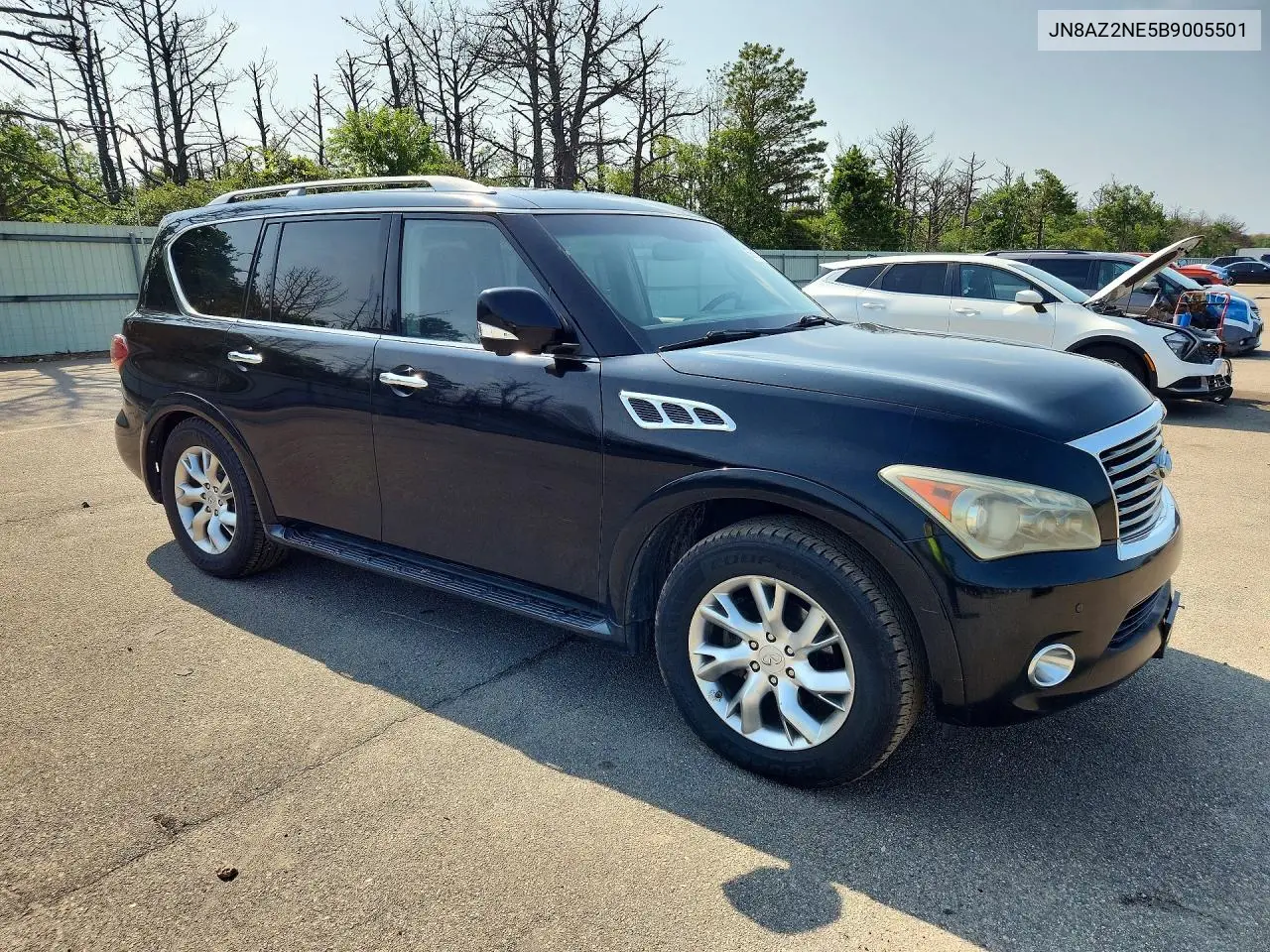 2011 Infiniti Qx56 Base VIN: JN8AZ2NE5B9005501 Lot: 59553746