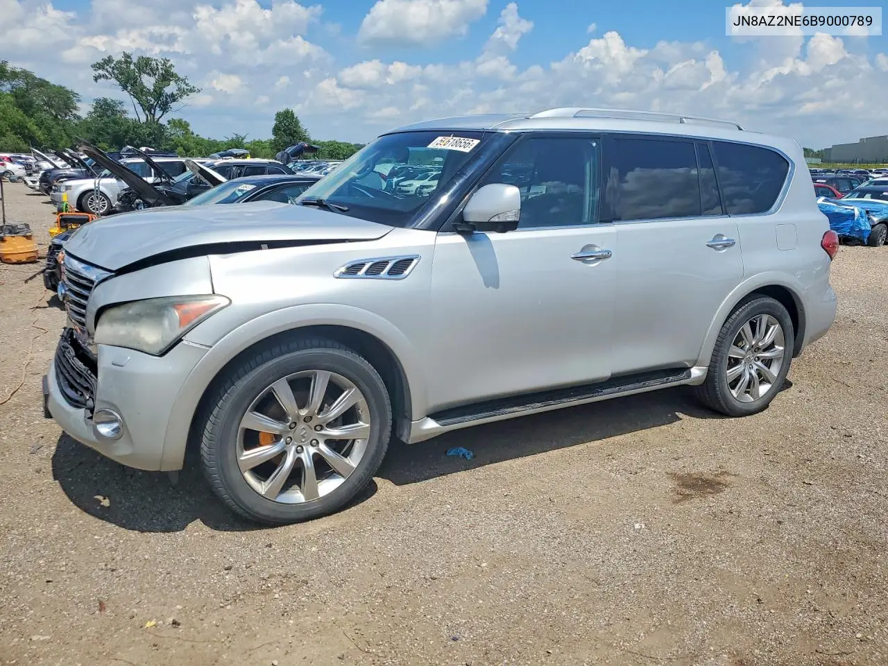 2011 Infiniti Qx56 Base VIN: JN8AZ2NE6B9000789 Lot: 59618656