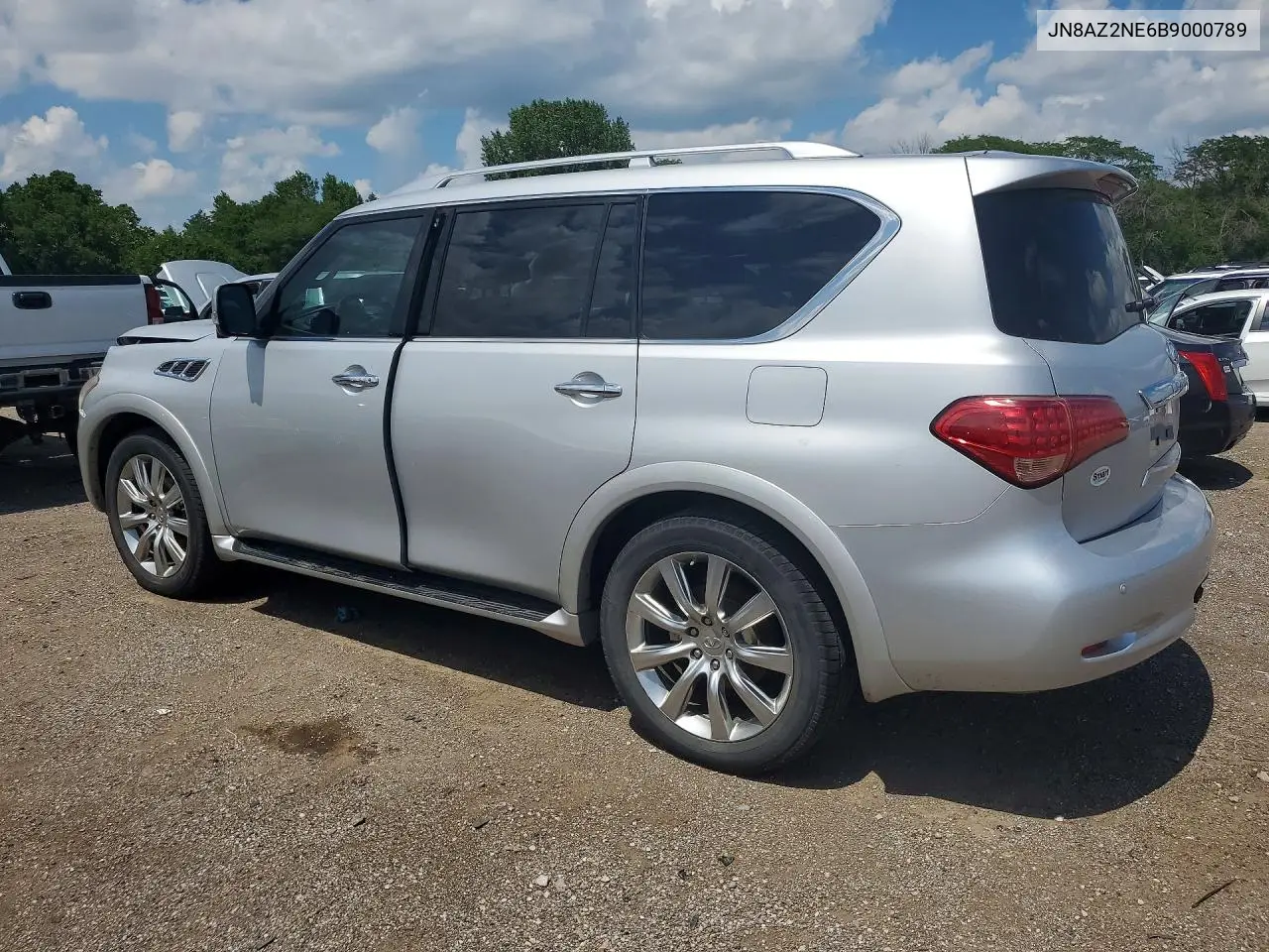 2011 Infiniti Qx56 Base VIN: JN8AZ2NE6B9000789 Lot: 59618656