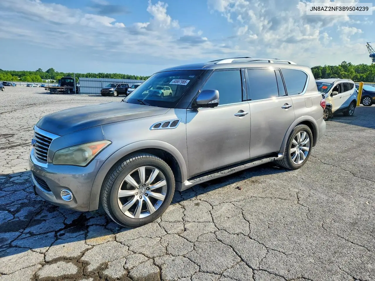 2011 Infiniti Qx56 Base VIN: JN8AZ2NF3B9504239 Lot: 60667986