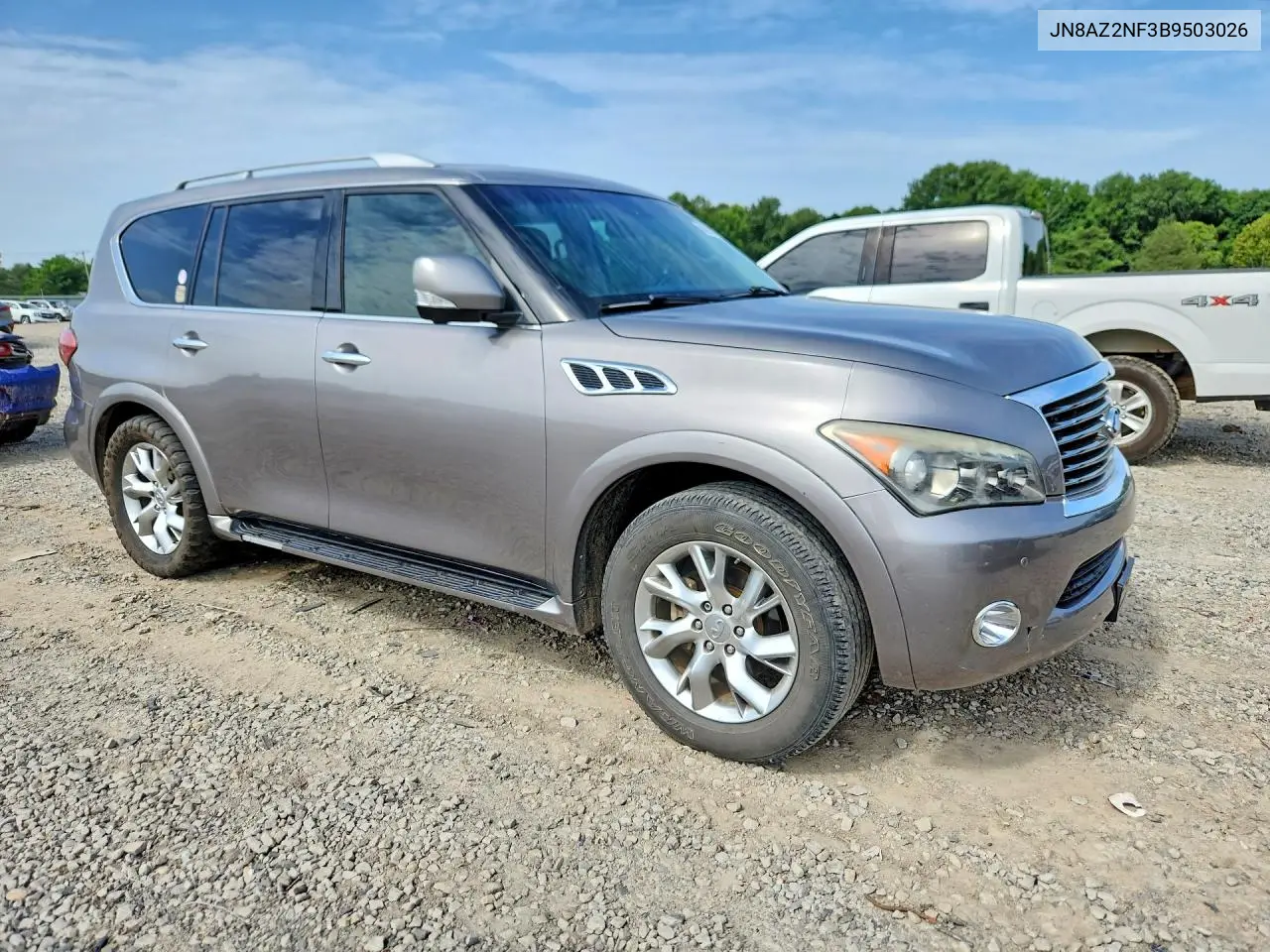 2011 Infiniti Qx56 Base VIN: JN8AZ2NF3B9503026 Lot: 60997786