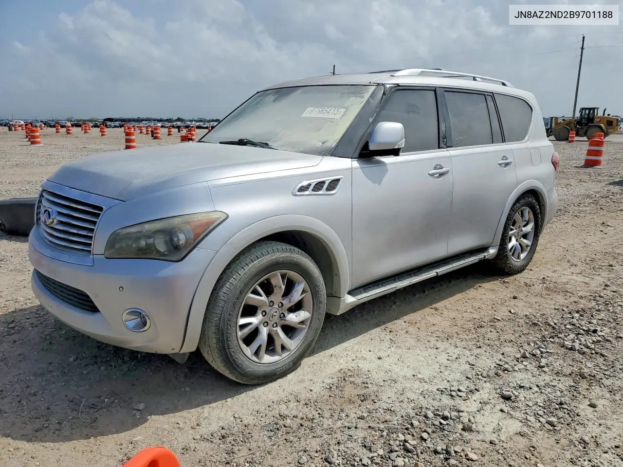 2011 Infiniti Qx56 Base VIN: JN8AZ2ND2B9701188 Lot: 97685415