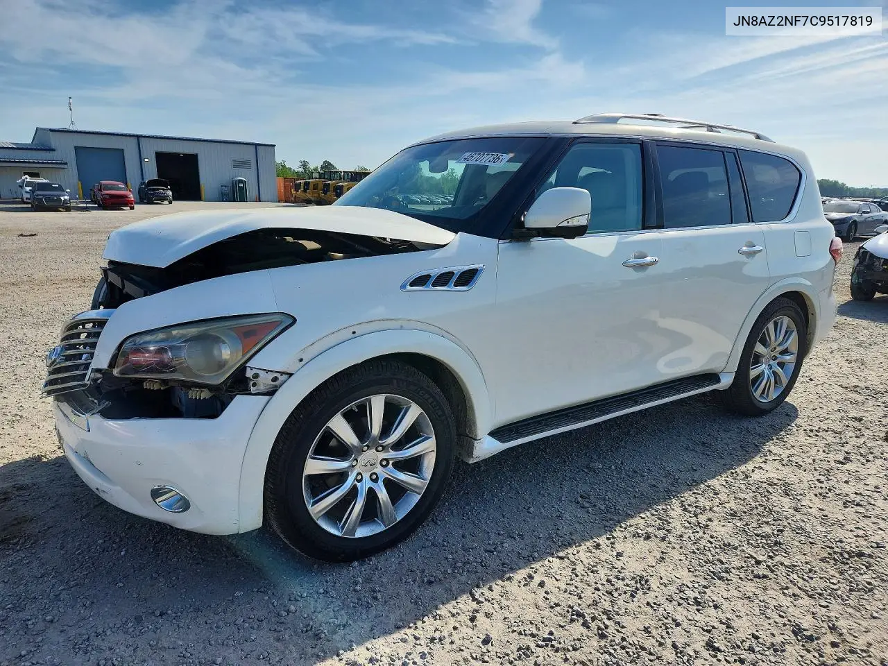 2012 Infiniti Qx56 Base VIN: JN8AZ2NF7C9517819 Lot: 46707736