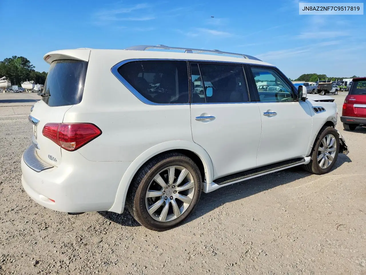 2012 Infiniti Qx56 Base VIN: JN8AZ2NF7C9517819 Lot: 46707736