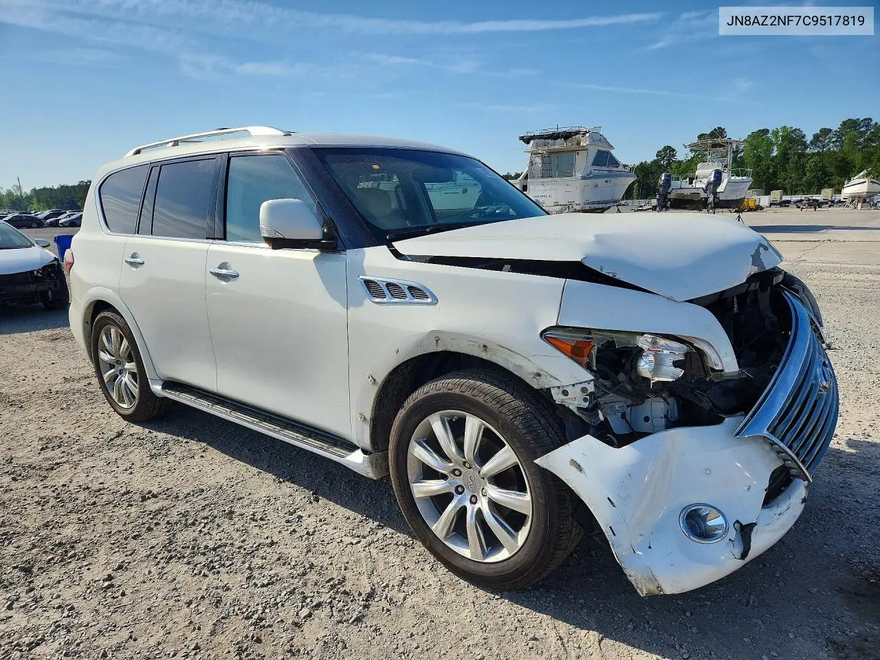 2012 Infiniti Qx56 Base VIN: JN8AZ2NF7C9517819 Lot: 46707736