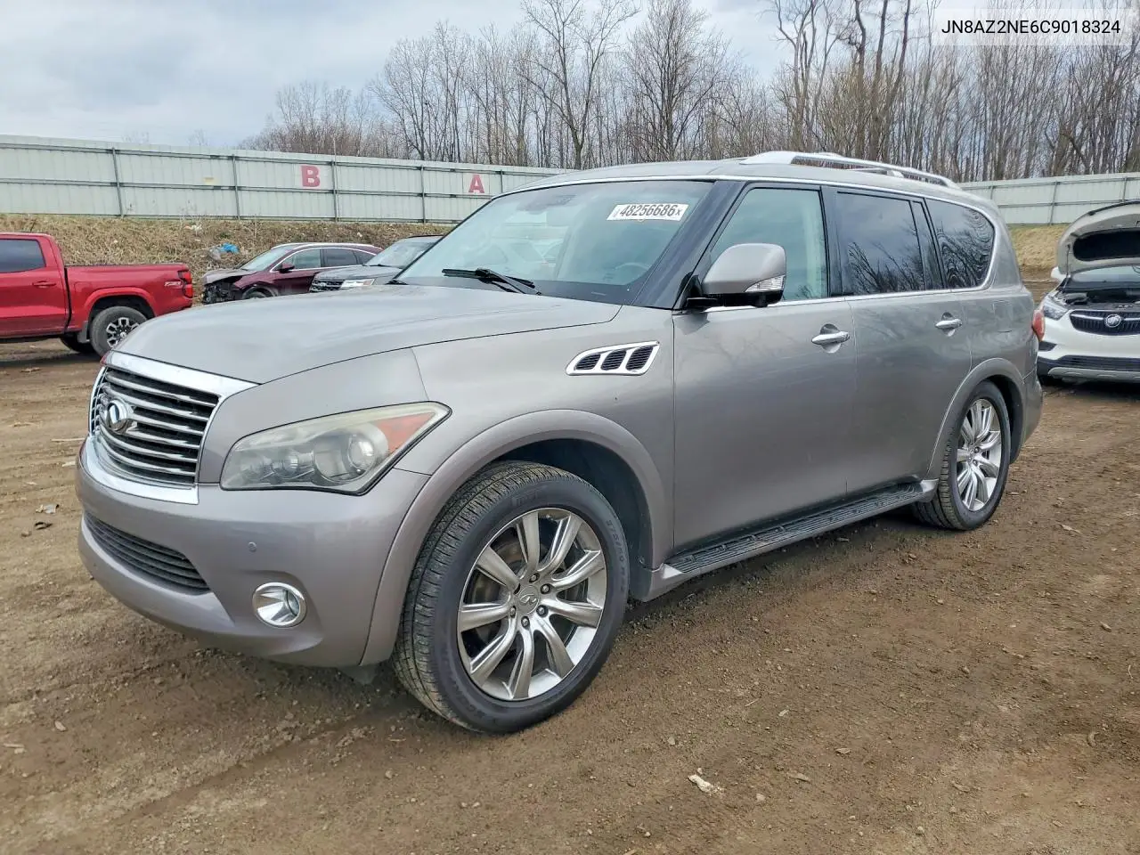 2012 Infiniti Qx56 Base VIN: JN8AZ2NE6C9018324 Lot: 48256686