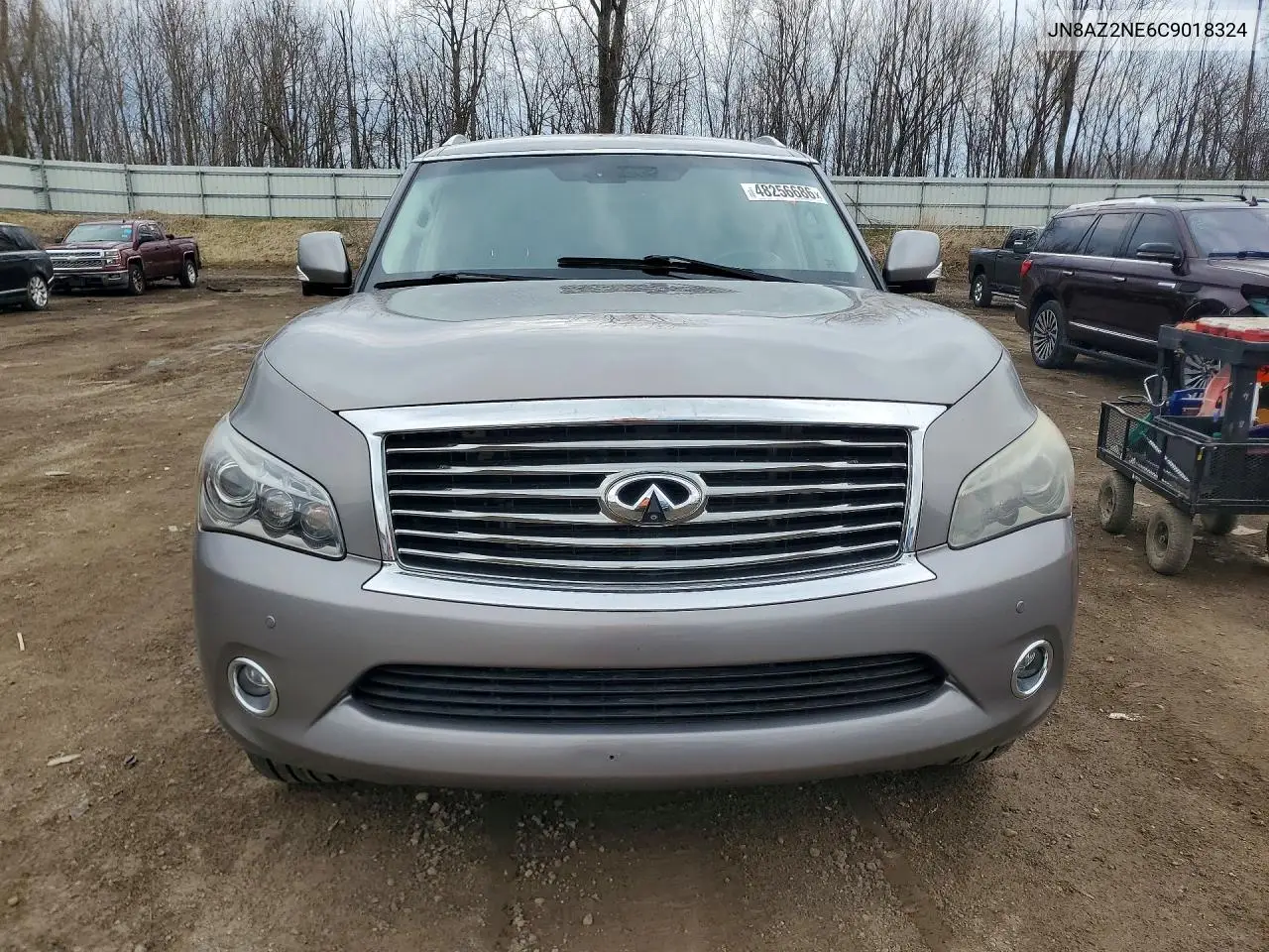 2012 Infiniti Qx56 Base VIN: JN8AZ2NE6C9018324 Lot: 48256686