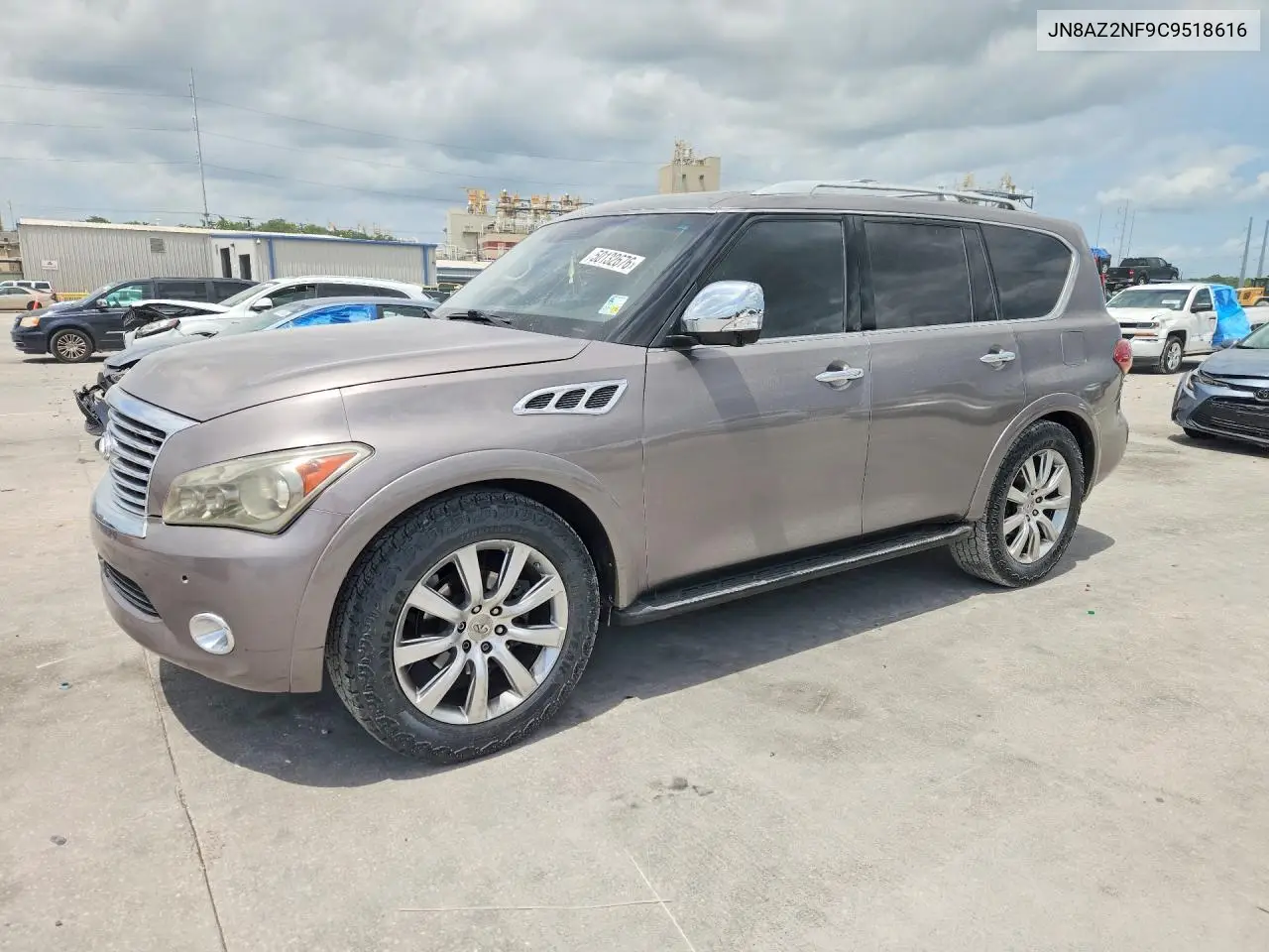 2012 Infiniti Qx56 Base VIN: JN8AZ2NF9C9518616 Lot: 50132676