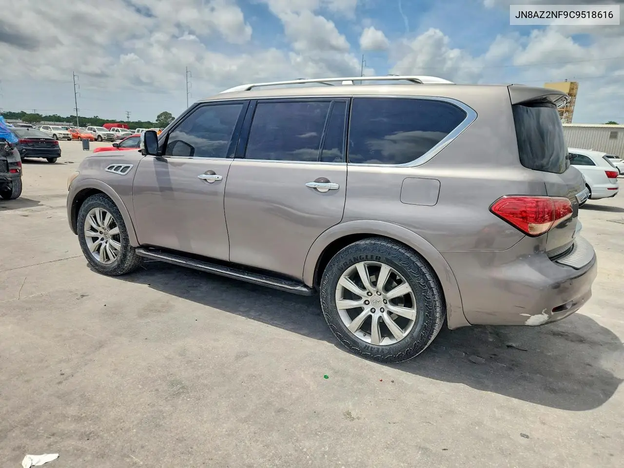 2012 Infiniti Qx56 Base VIN: JN8AZ2NF9C9518616 Lot: 50132676