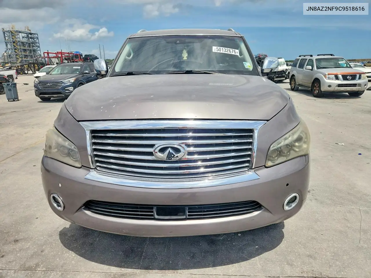 2012 Infiniti Qx56 Base VIN: JN8AZ2NF9C9518616 Lot: 50132676