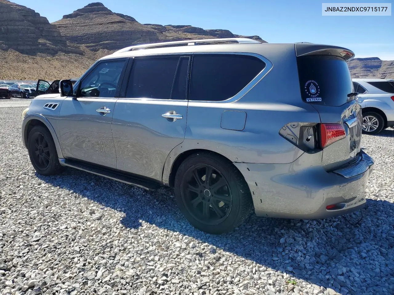 2012 Infiniti Qx56 Base VIN: JN8AZ2NDXC9715177 Lot: 50423996