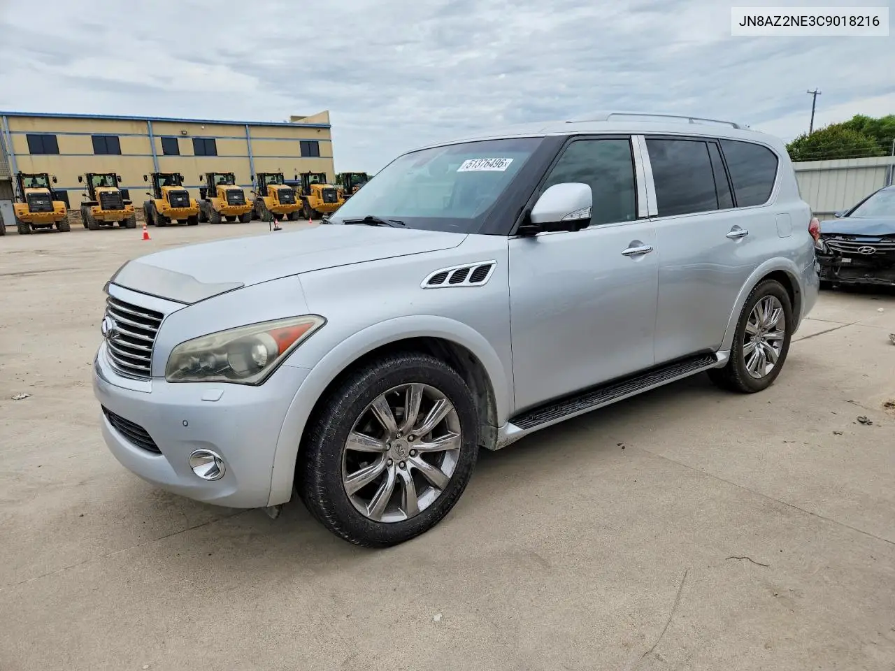 2012 Infiniti Qx56 Base VIN: JN8AZ2NE3C9018216 Lot: 51376496
