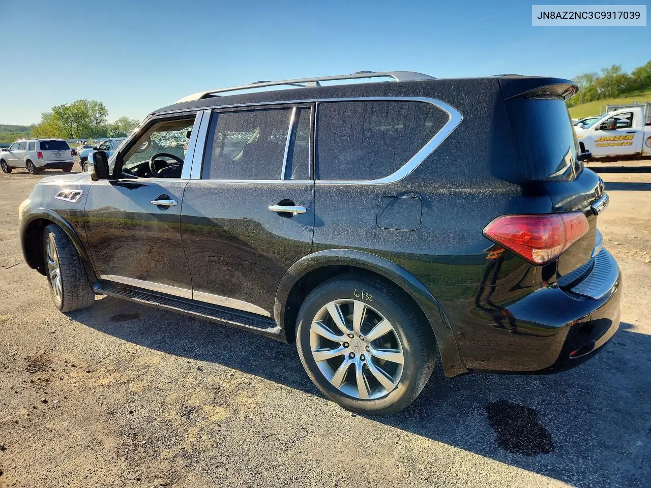 2012 Infiniti Qx56 Base VIN: JN8AZ2NC3C9317039 Lot: 53620056