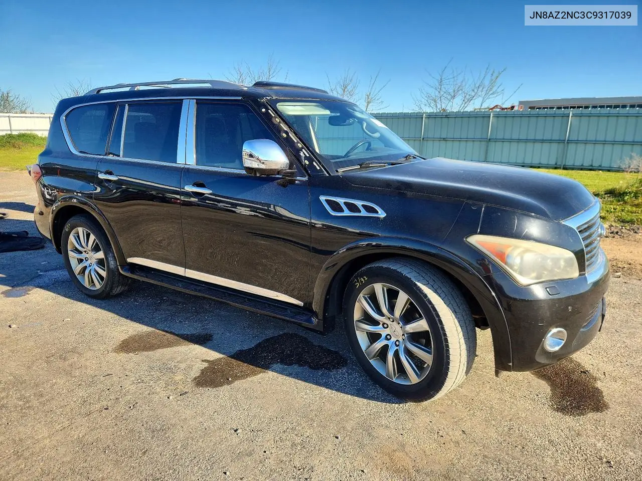 2012 Infiniti Qx56 Base VIN: JN8AZ2NC3C9317039 Lot: 53620056
