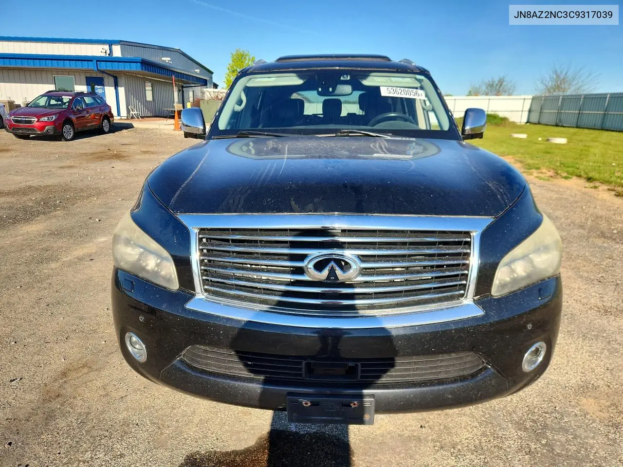 2012 Infiniti Qx56 Base VIN: JN8AZ2NC3C9317039 Lot: 53620056
