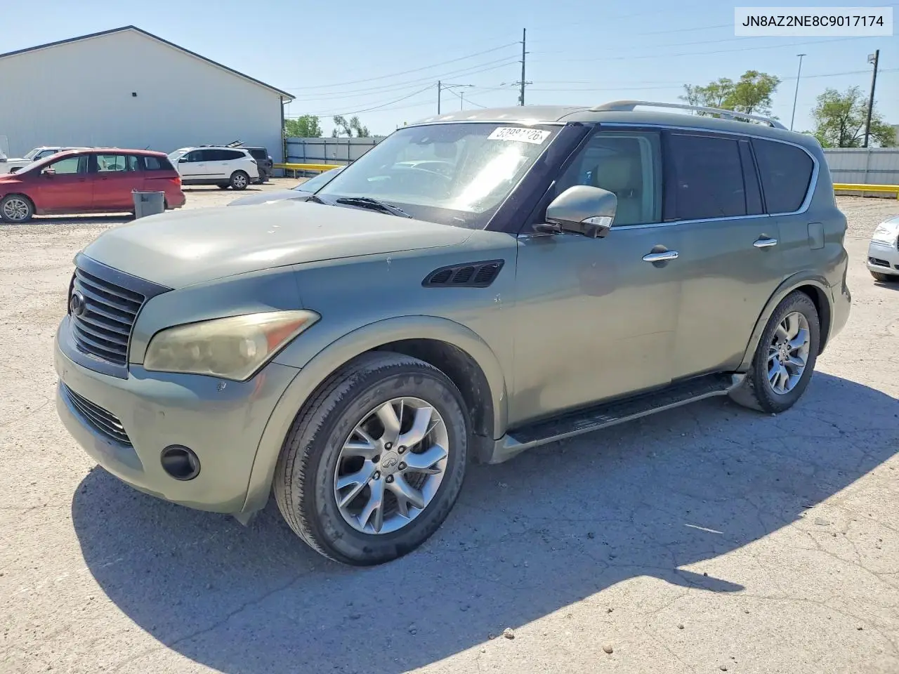 2012 Infiniti Qx56 Base VIN: JN8AZ2NE8C9017174 Lot: 53984126
