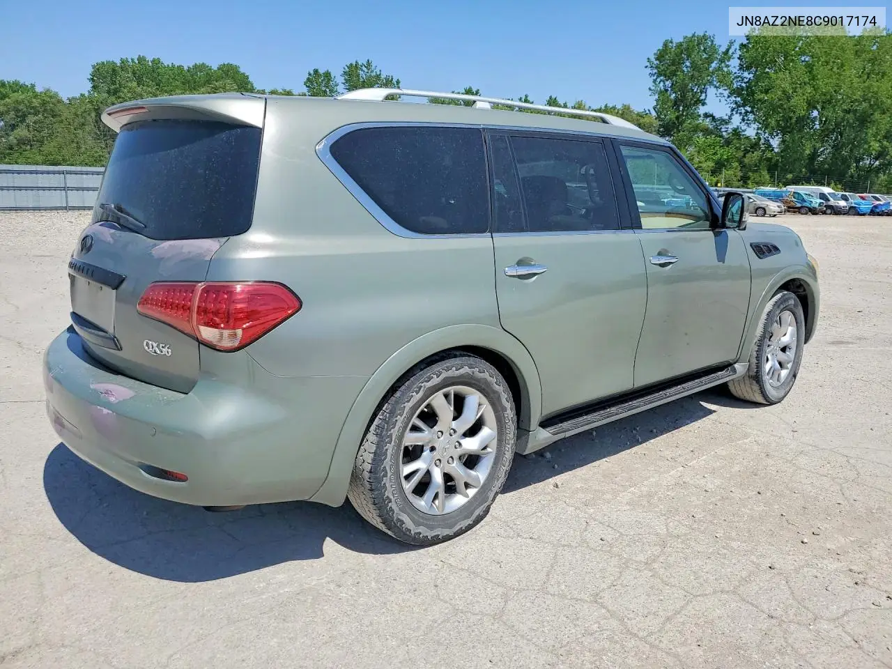 2012 Infiniti Qx56 Base VIN: JN8AZ2NE8C9017174 Lot: 53984126