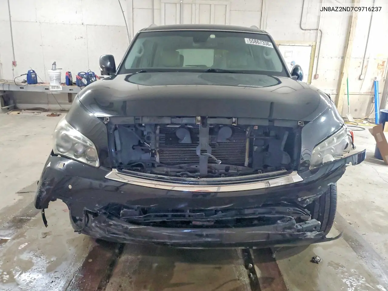 2012 Infiniti Qx56 Base VIN: JN8AZ2ND7C9716237 Lot: 55867336