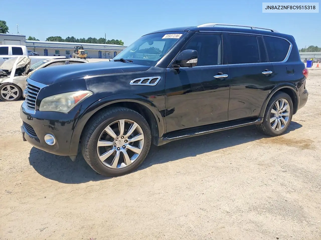 2012 Infiniti Qx56 Base VIN: JN8AZ2NF8C9515318 Lot: 55937236