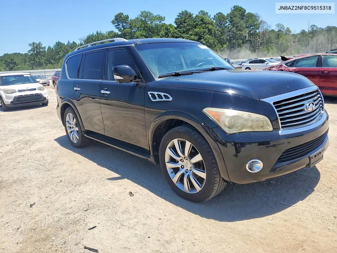 2012 Infiniti Qx56 Base VIN: JN8AZ2NF8C9515318 Lot: 55937236