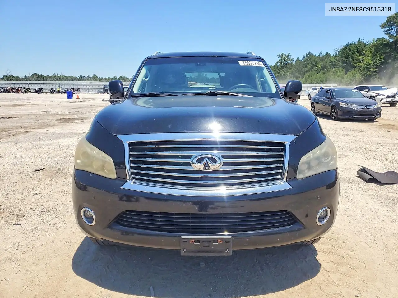 2012 Infiniti Qx56 Base VIN: JN8AZ2NF8C9515318 Lot: 55937236
