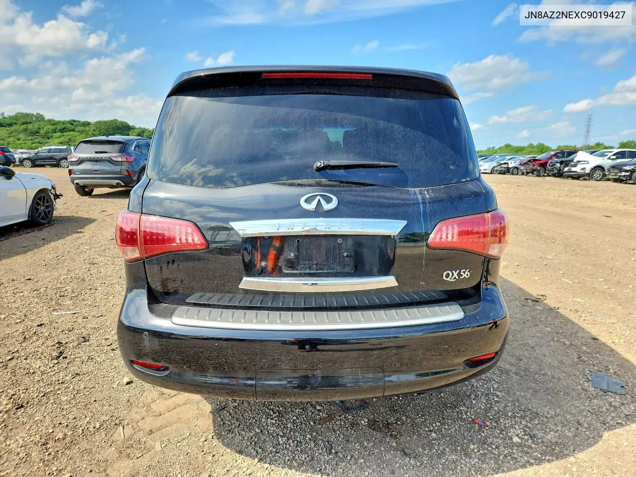 2012 Infiniti Qx56 Base VIN: JN8AZ2NEXC9019427 Lot: 56194116