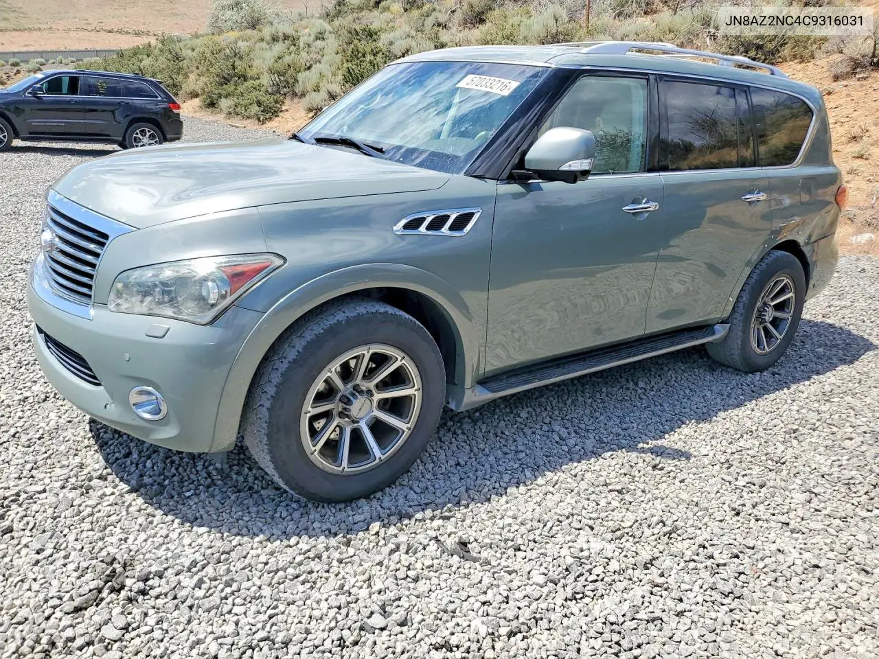 2012 Infiniti Qx56 Base VIN: JN8AZ2NC4C9316031 Lot: 57033216